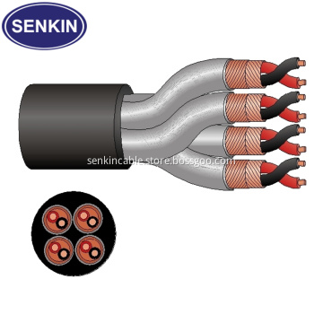 Defence Standard 8-Core 1A Multicore PUR Cable